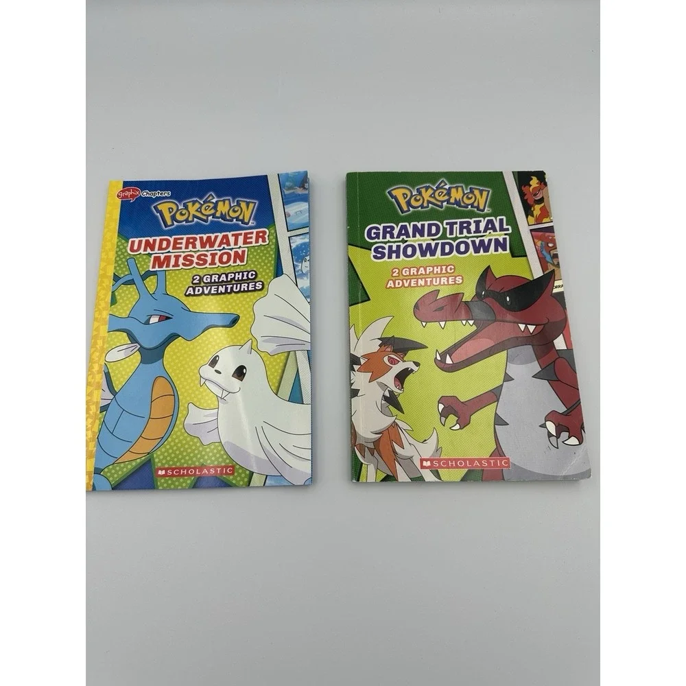 POKEMON Grand Trial Showdown/ Underwater Mission Graphic adventures Books Comics